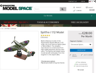spitfire.model-space.com screenshot