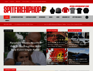 spitfirehiphop.com screenshot