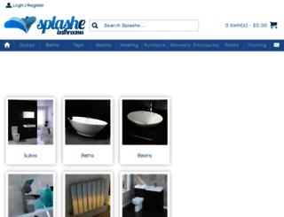 splashe.co.uk screenshot