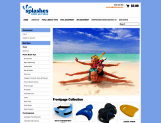 splashesonline.com.au screenshot