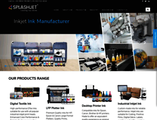splashjet-ink.com screenshot