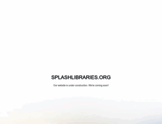 splashlibraries.org screenshot