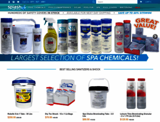 splashsupercenter.com screenshot
