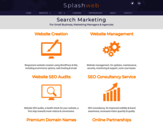 splashweb.co.uk screenshot