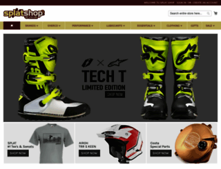 splatshop.co.uk screenshot