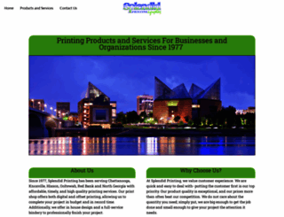 splendidprinting.com screenshot