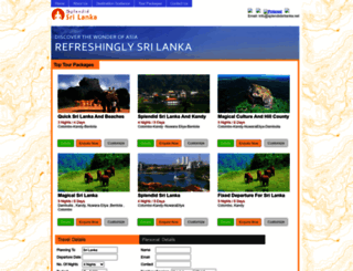 splendidsrilanka.net screenshot
