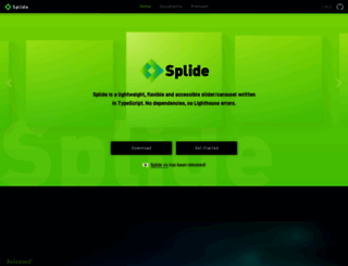 splidejs.com screenshot