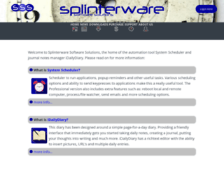 splinterware.com screenshot
