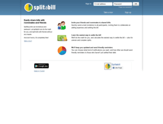 splitabill.com screenshot
