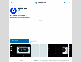 splitcam.uptodown.com screenshot