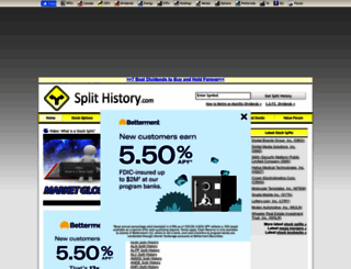 splithistory.com screenshot