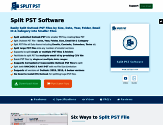 splitpst.com screenshot