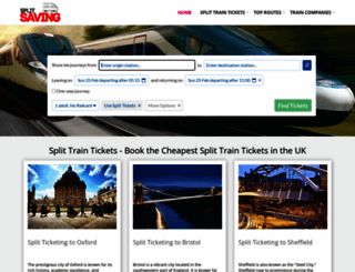 splittraintickets.net screenshot