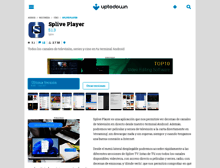 splive-tv.uptodown.com screenshot