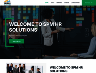 spmhrsolutions.com screenshot