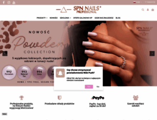 spnnails.com screenshot