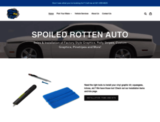 spoiledrottenauto.com screenshot