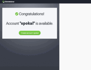 spokal.clickwebinar.com screenshot