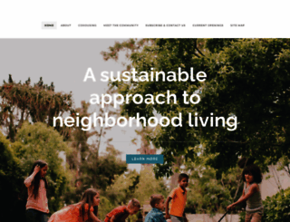 spokanecohousing.com screenshot