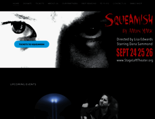 spokanestageleft.org screenshot