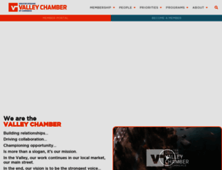 spokanevalleychamber.org screenshot