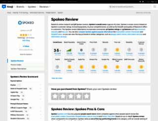 spokeo.knoji.com screenshot