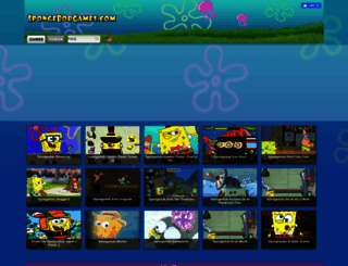 spongebobgames.com screenshot