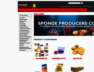 spongeproducers.com screenshot