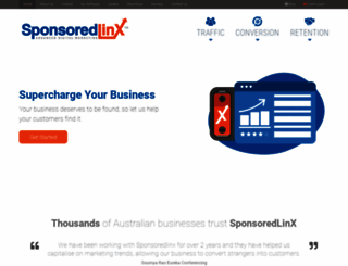 sponsoredlinx.com.au screenshot