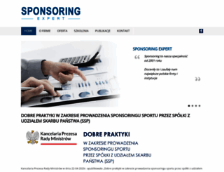 sponsoring.pl screenshot