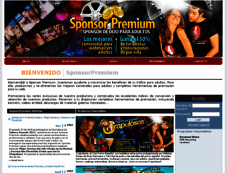sponsorpremium.com screenshot