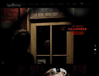 spookshop.com screenshot