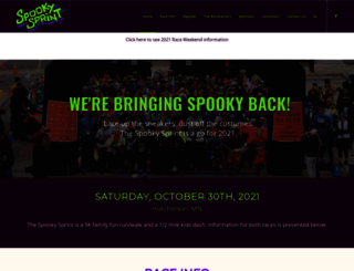 spookysprint.org screenshot
