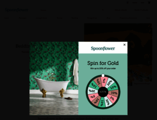 spoonflower.co.uk screenshot