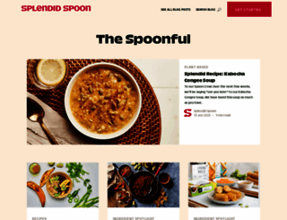 spoonful.splendidspoon.com screenshot