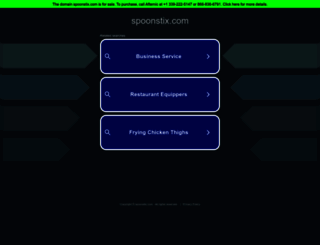 spoonstix.com screenshot