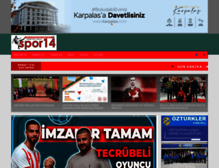 spor14.com screenshot