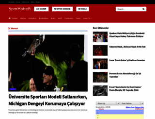 sporhaberin.com screenshot