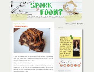 sporkorfoon.com screenshot