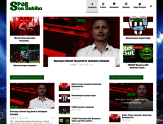 sporsondakika.com screenshot