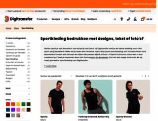 sport-bedrukking.nl screenshot