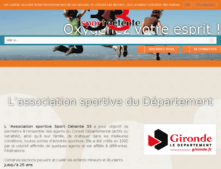 sport-detente33.fr screenshot