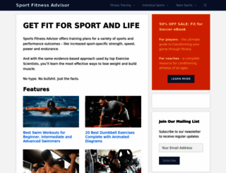 sport-fitness-advisor.com screenshot