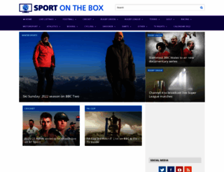 sport-onthebox.com screenshot