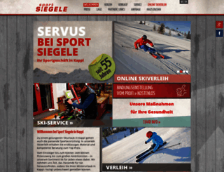 sport-siegele.at screenshot