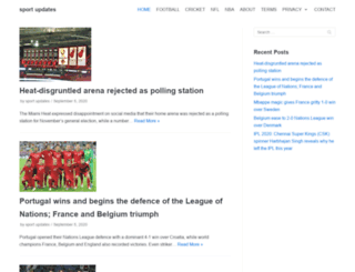 sport-updates.com screenshot