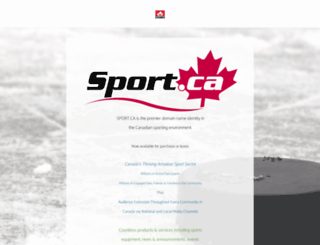 sport.ca screenshot