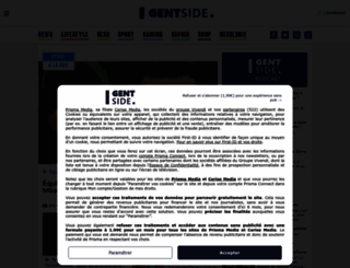 sport.gentside.com screenshot
