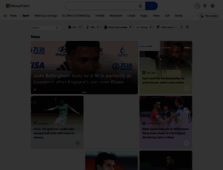 sport.uk.msn.com screenshot